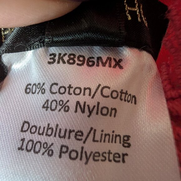 Tadashi Shoji Red Lace Wedding Dress - Picture 7 of 10